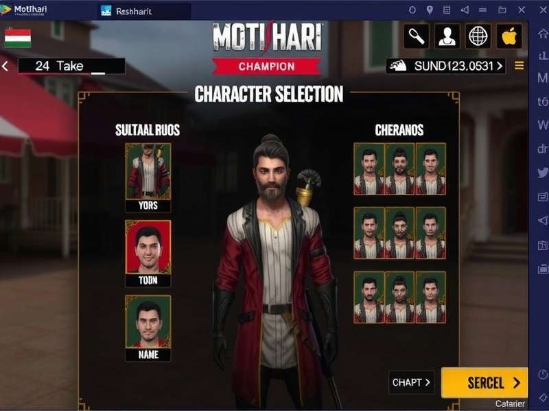 Motihari Champion S character customization options